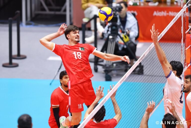 ایشیئن گیمز،مینز والی بال سیمی فائنل میں ایران نے پاکستان کو3-0سے ہرادیا