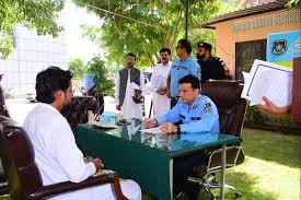ڈی آئی جی اسلام آباد کی ایک ہی روز میں 6 کھلی کچہریاں